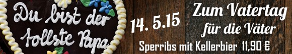 Banner-Vatertag